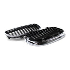 Front Kidney Grille Chrome Black for BMW E90 E91 328i 335i (2009-2011)