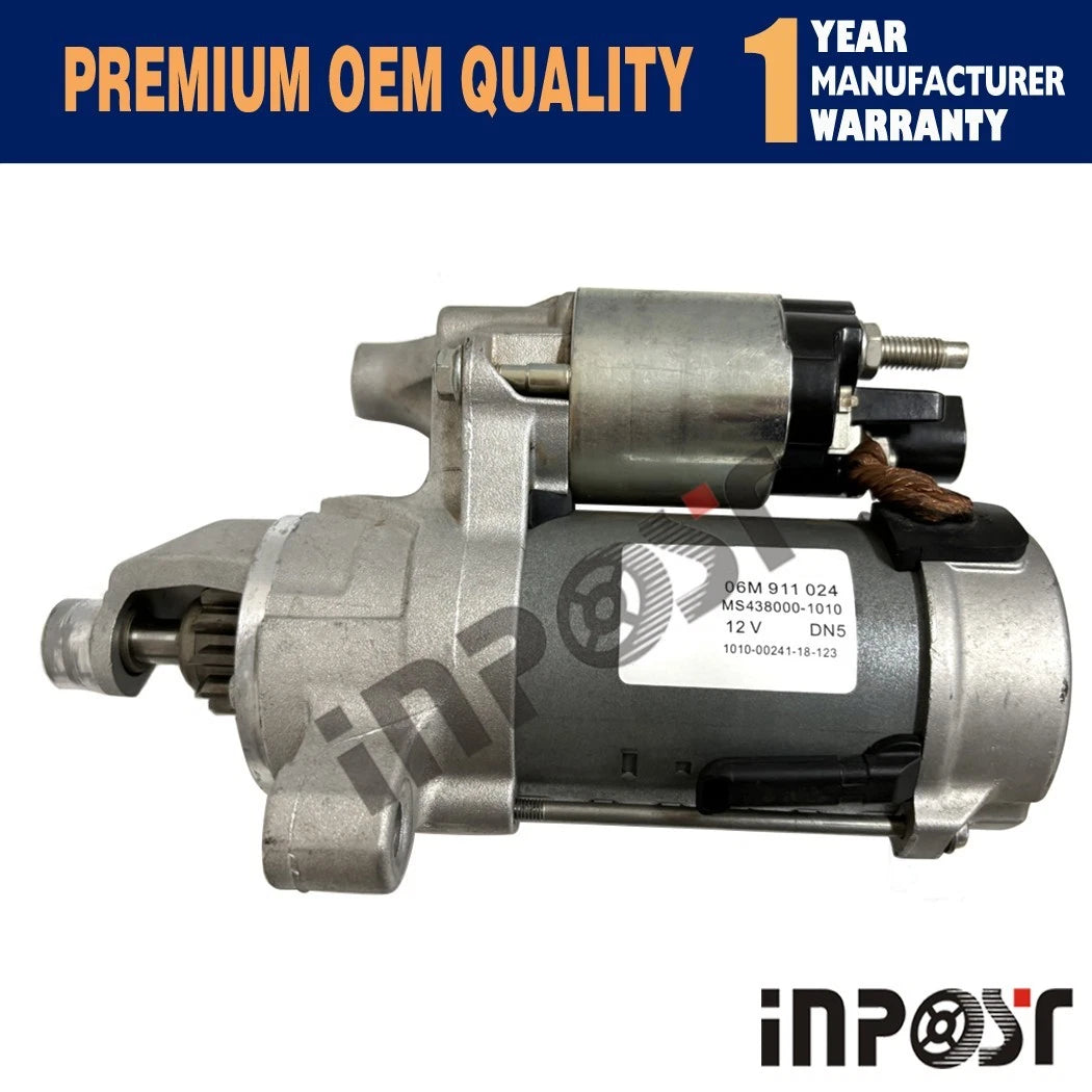Starter Motor for Porsche Cayenne Macan (2015–2023) 9Y3911024X 06M911024
