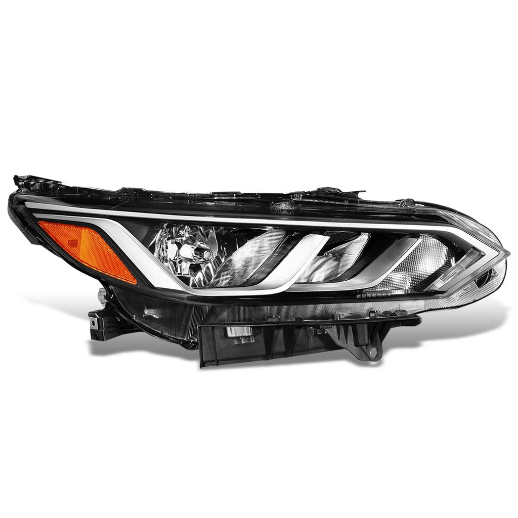 Right Passenger Side Headlight Lamp for Nissan Sentra (2020–2022) Chrome Housing