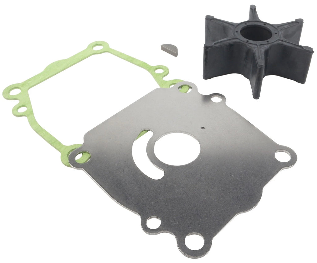 Outboard Water Pump Impeller & Plate for Suzuki 4-S (17461-87E12, 17472-87E10)