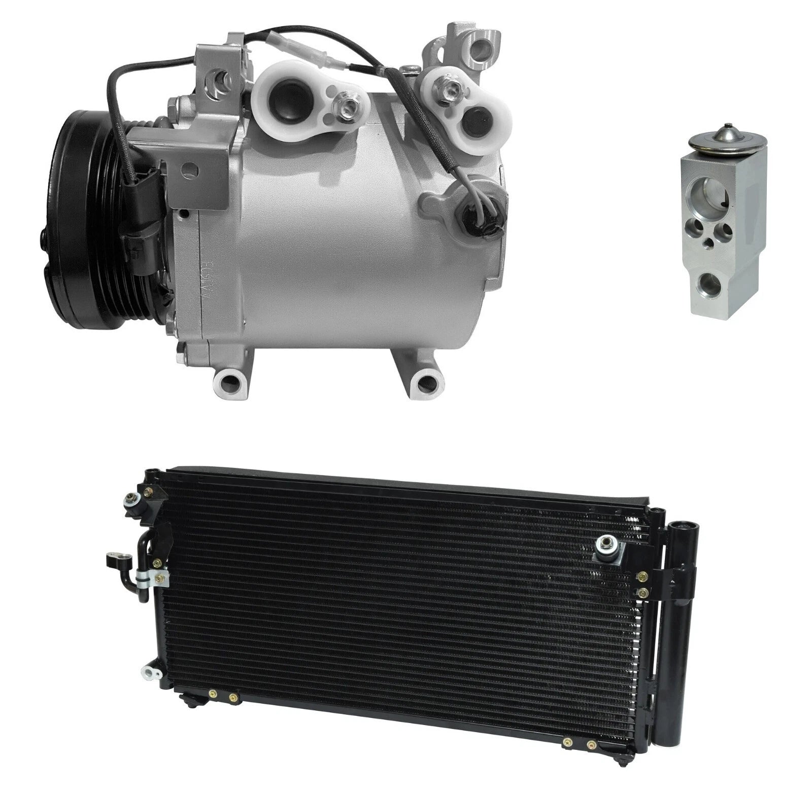 AC Compressor Kit With Condenser for Chrysler Sebring 2.4L (2001–2006)