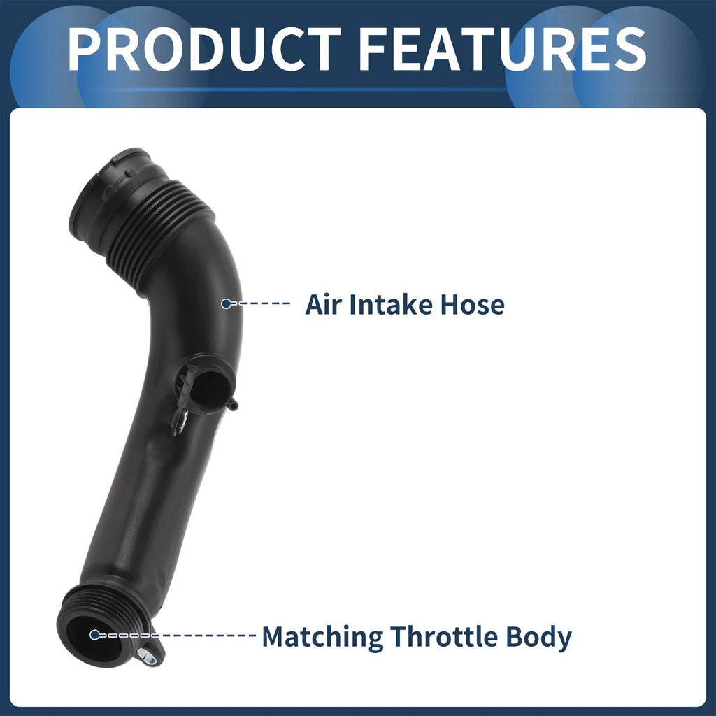 Engine Air Intake Hose for BMW 435i (2014–2016) No. 13717602651