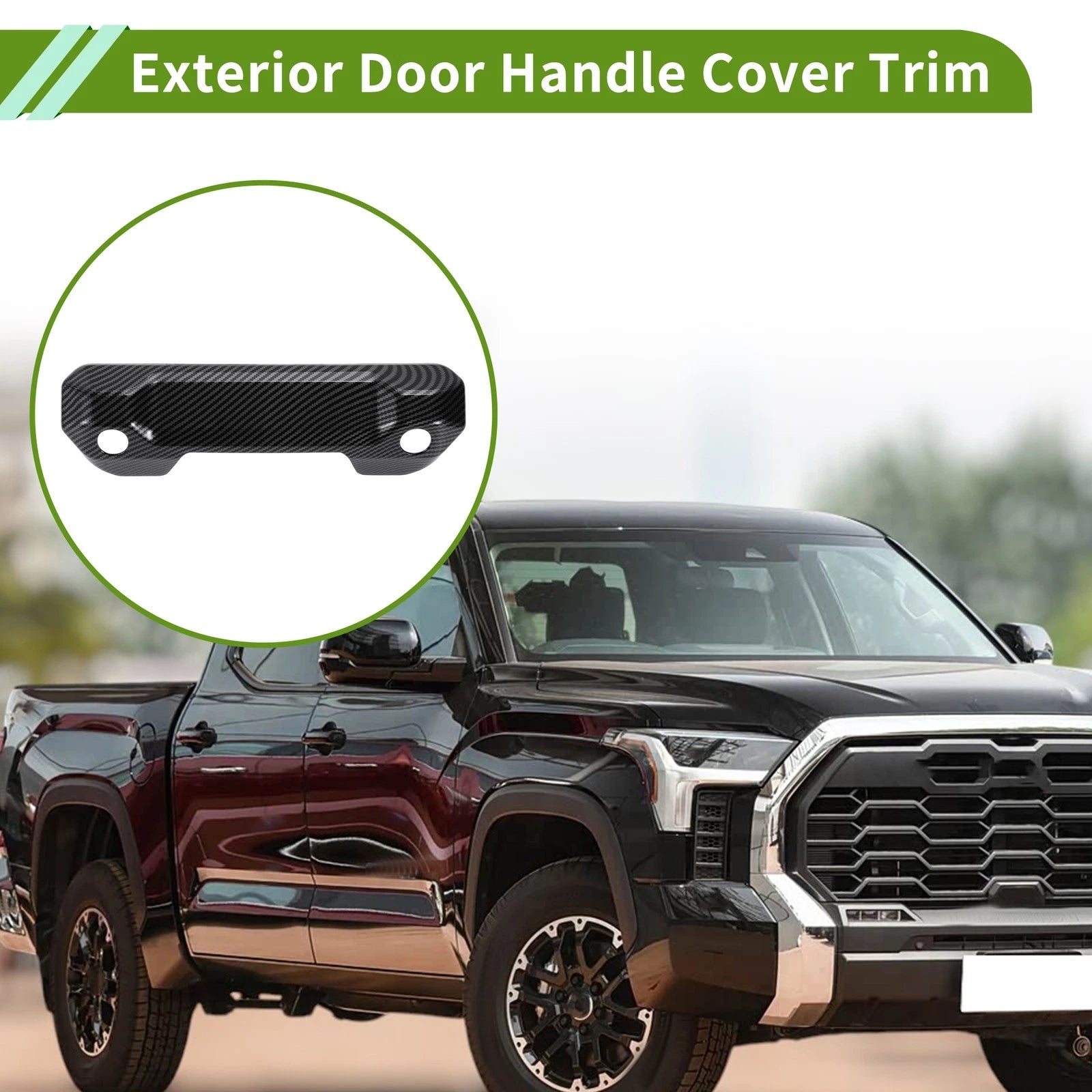Exterior Door Handle Cover Trim for Toyota Tundra (2022–2025) ABS