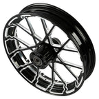 26" Front & 18" Rear Wheel Rim Hub Belt Pulley for Harley Touring (2009–2025)