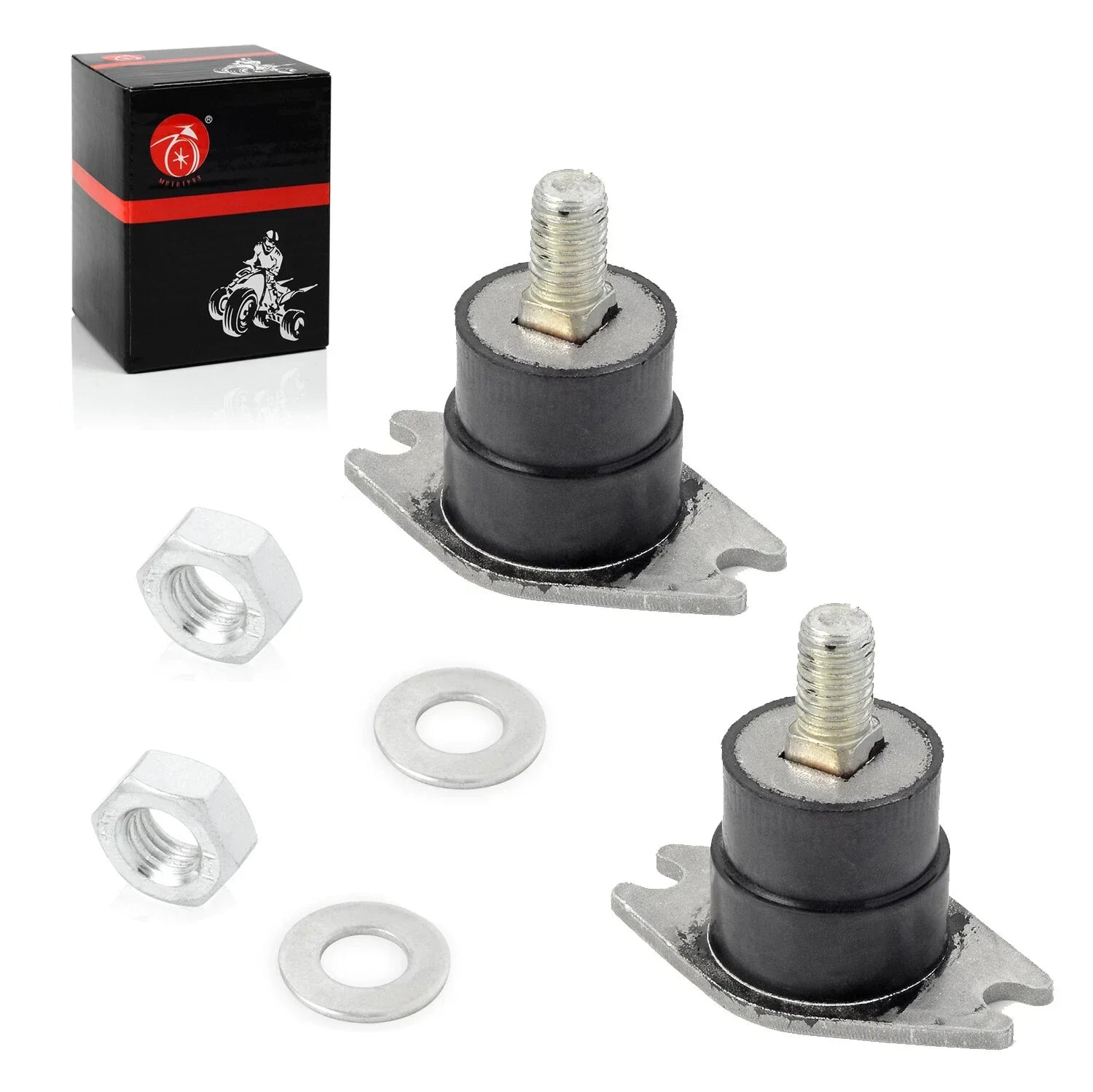 2 x Upper Side Rubber Motor Mount for Johnson Evinrude