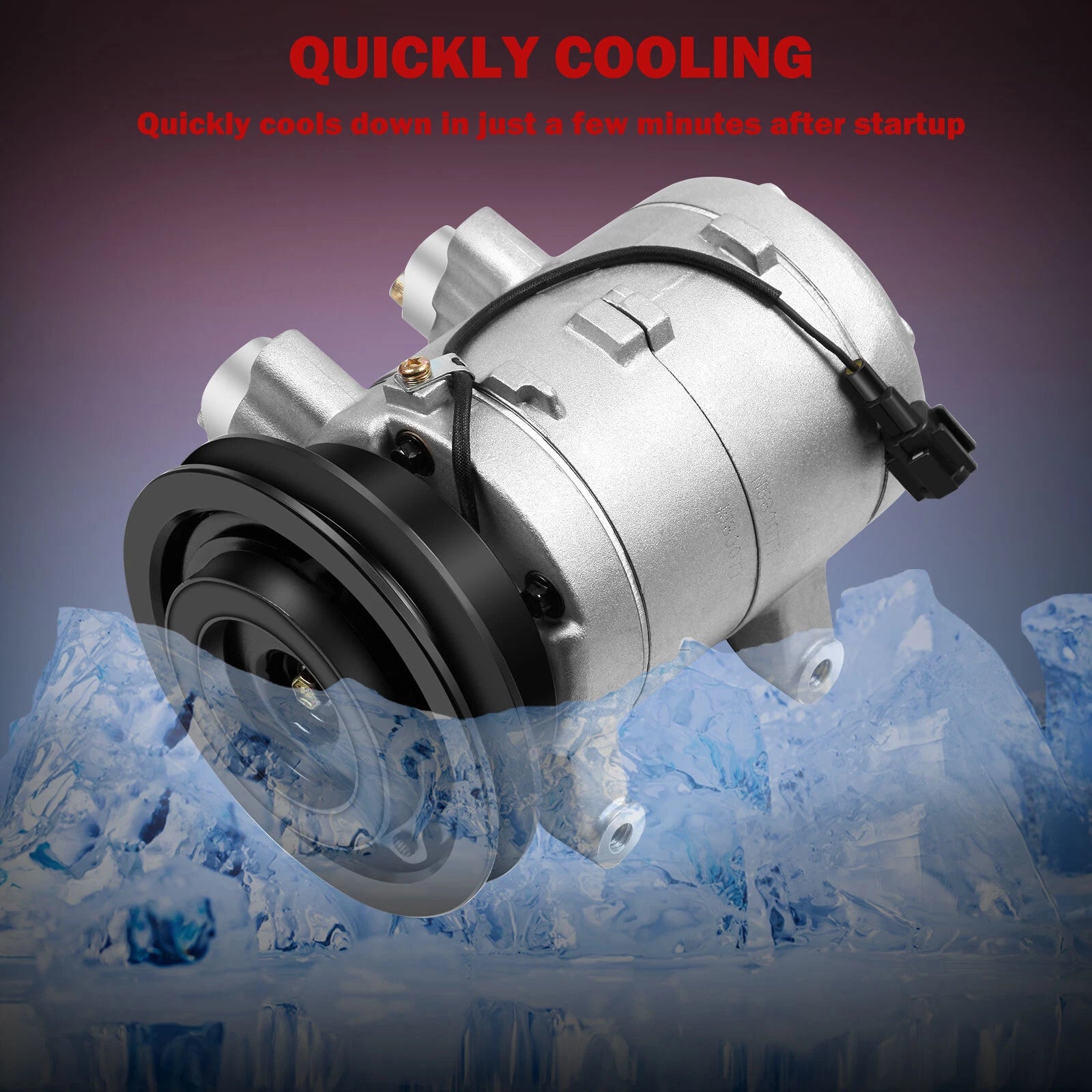 A/C Compressor with Clutch for Nissan Frontier Xterra (2000-2004)