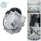 A/C Compressor w/Clutch 6 Groove 12V for Mercury Montego 2005–2007 CO10851