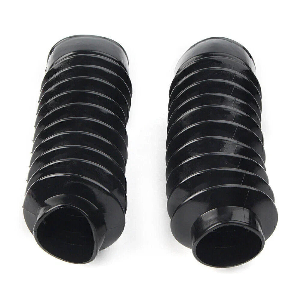 49mm Front Fork Gaiters Boots for Harley Dyna