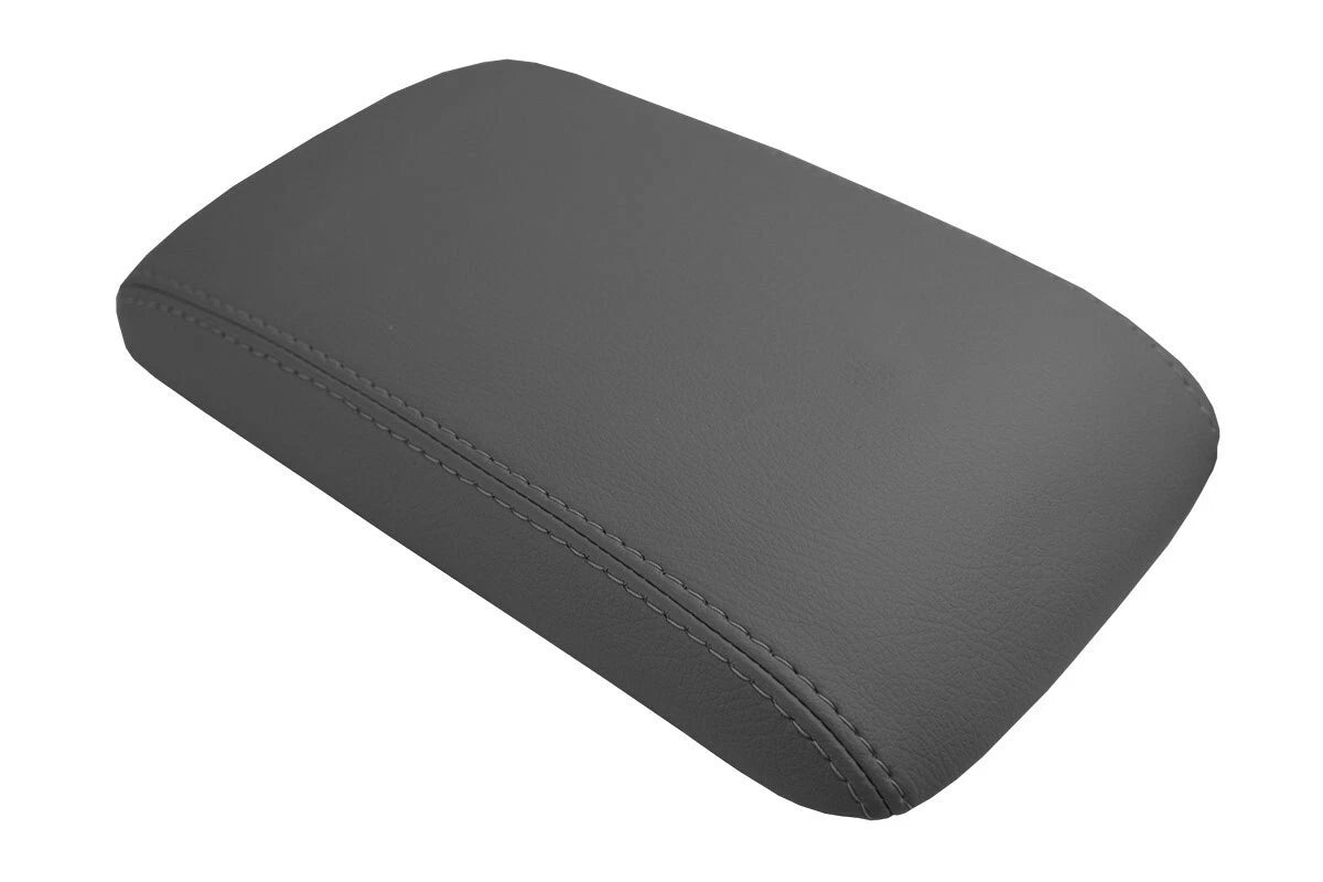 Leather Console Lid Cover for Toyota Land Cruiser (1990–1997) Gray