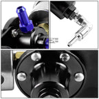 Adjustable Fuel Pressure Regulator with Liquid Gauge for Universal (160 PSI)