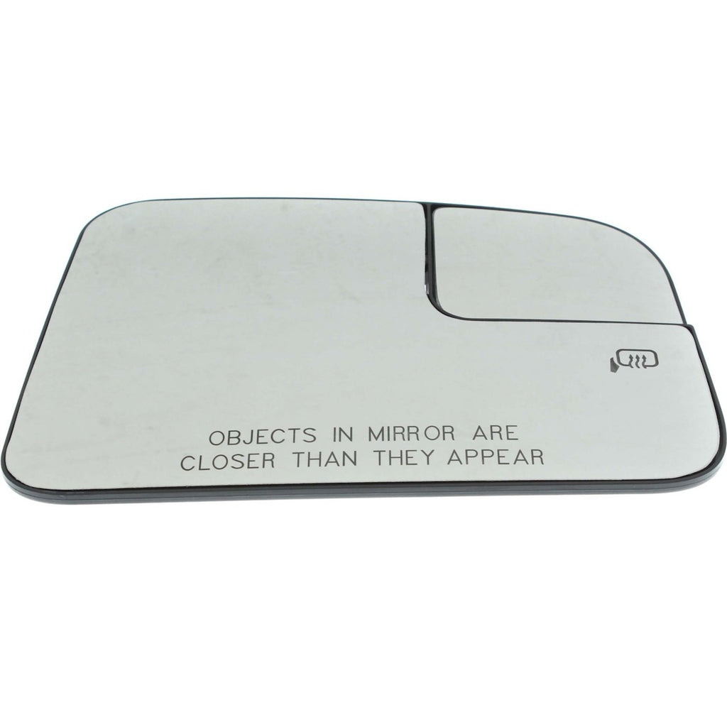 Heated Mirror Glass Set of 2 for Ford Edge (2009–2011) with Spotter Glass