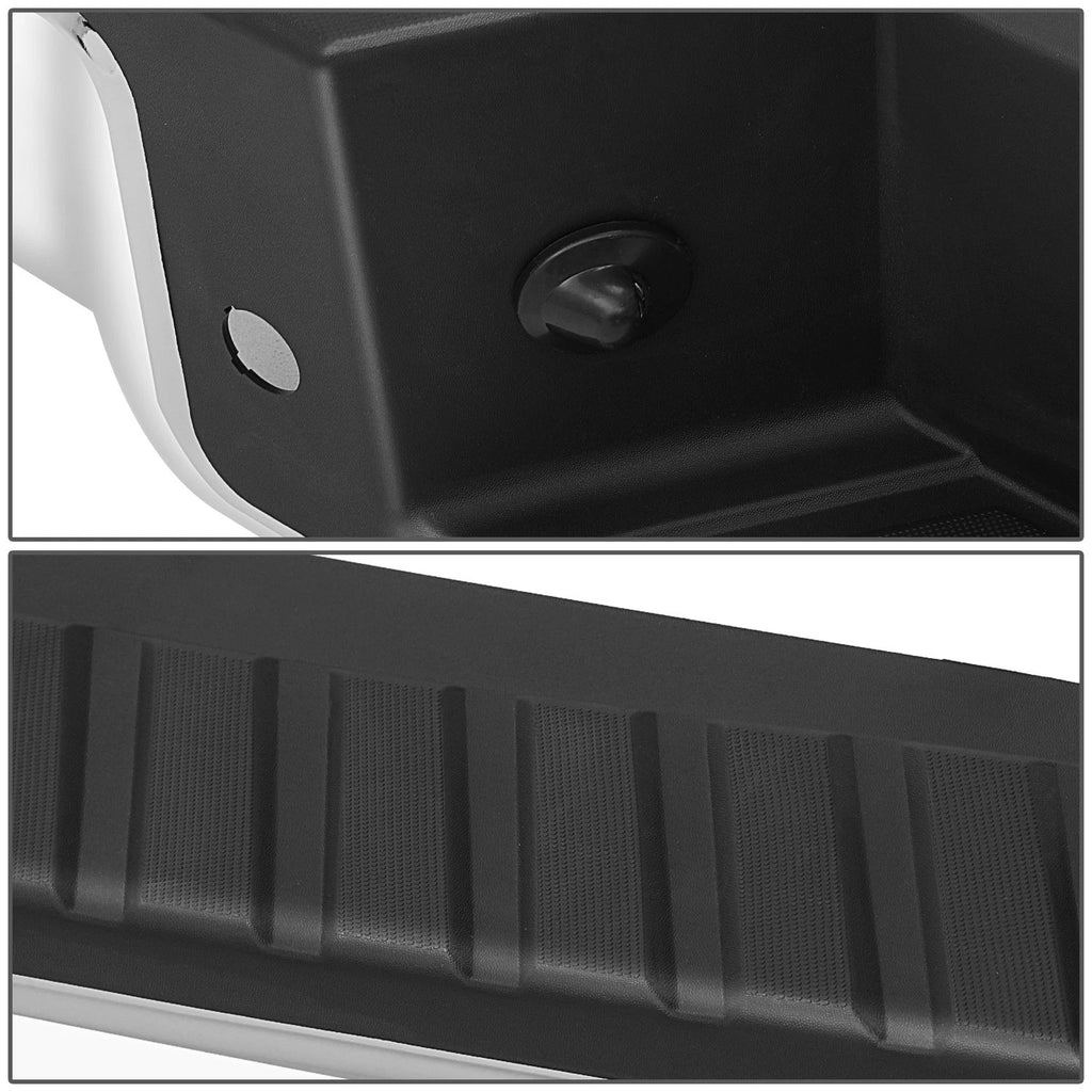 Rear Step Bumper Assembly w/ Sensor Holes Chrome for Ford F-150 (2004–2006)