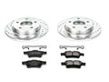 Rear Brake Pad and Rotor Kit for Mazda 3 (2004–2005) RB445WD