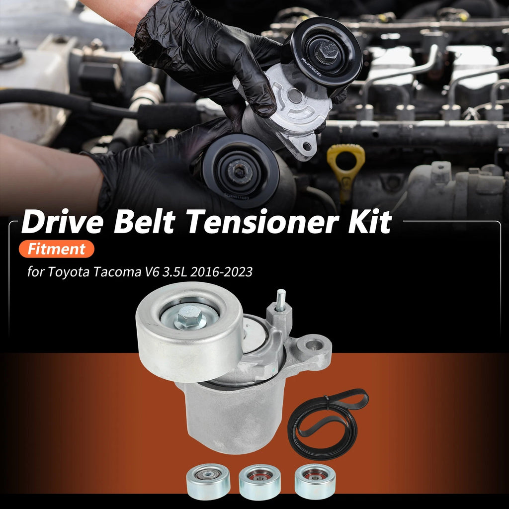 Set of 2 Drive Belt Tensioner Kits for Toyota Tacoma V6 3.5L (2016–2023) No. 9091602571