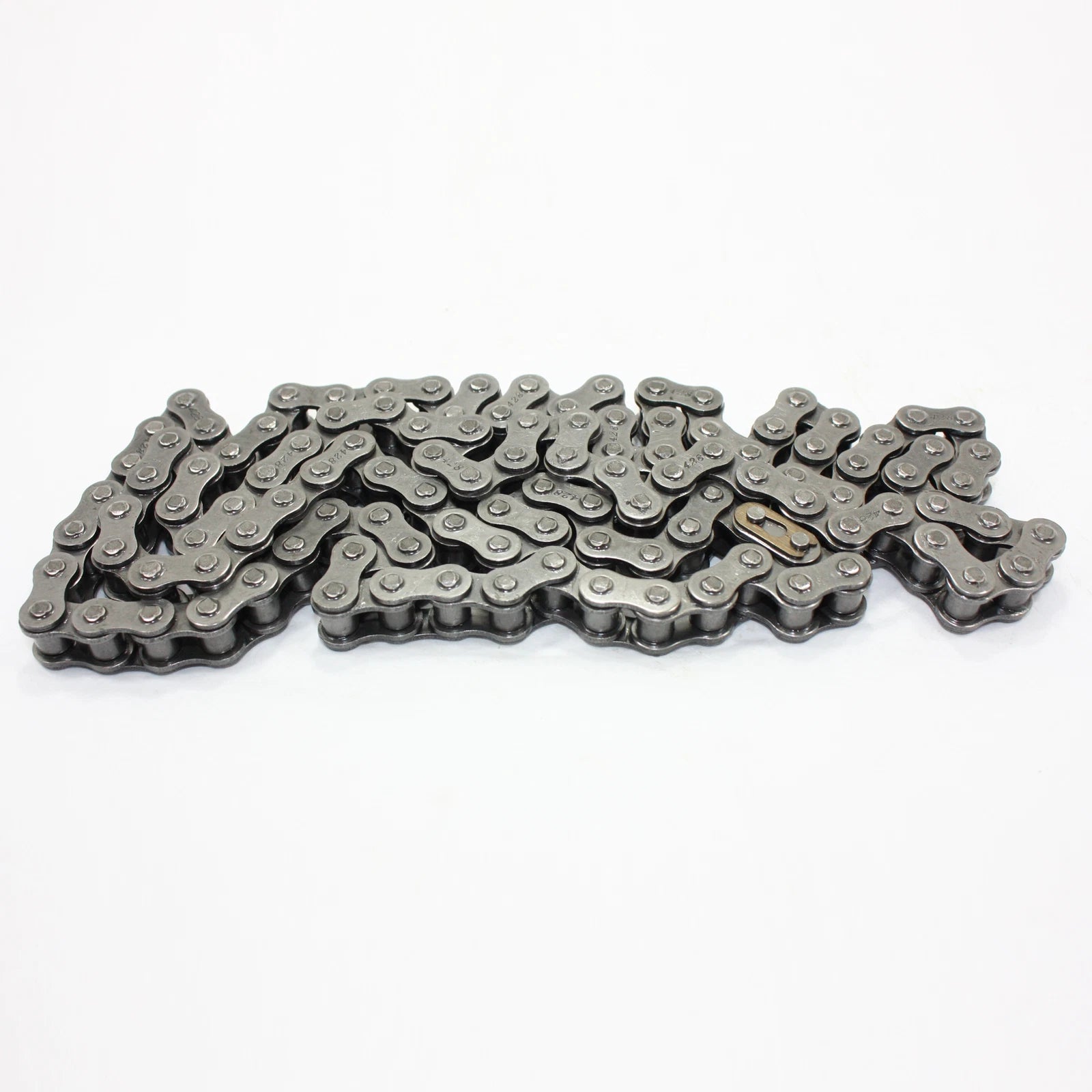 Drive Chain Set of 2 + Joiner Link for 250cc 150cc PIT Quad ATV Buggy