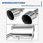 4.5" Tip Exhaust Catback System for Cadillac CTS V Coupe (2011–2014)