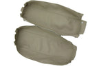 Center Console Lid Armrest Cover for Audi A8 (2004–2010) Beige PVC Leather