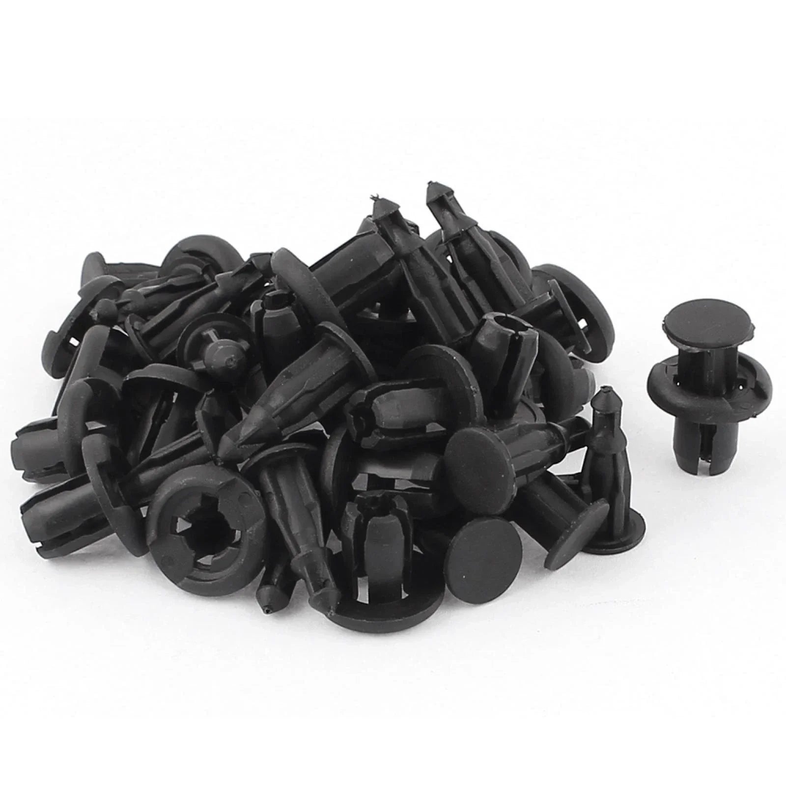 25 x Plastic Rivet Fastener Clips for Honda Bumper Mudguard