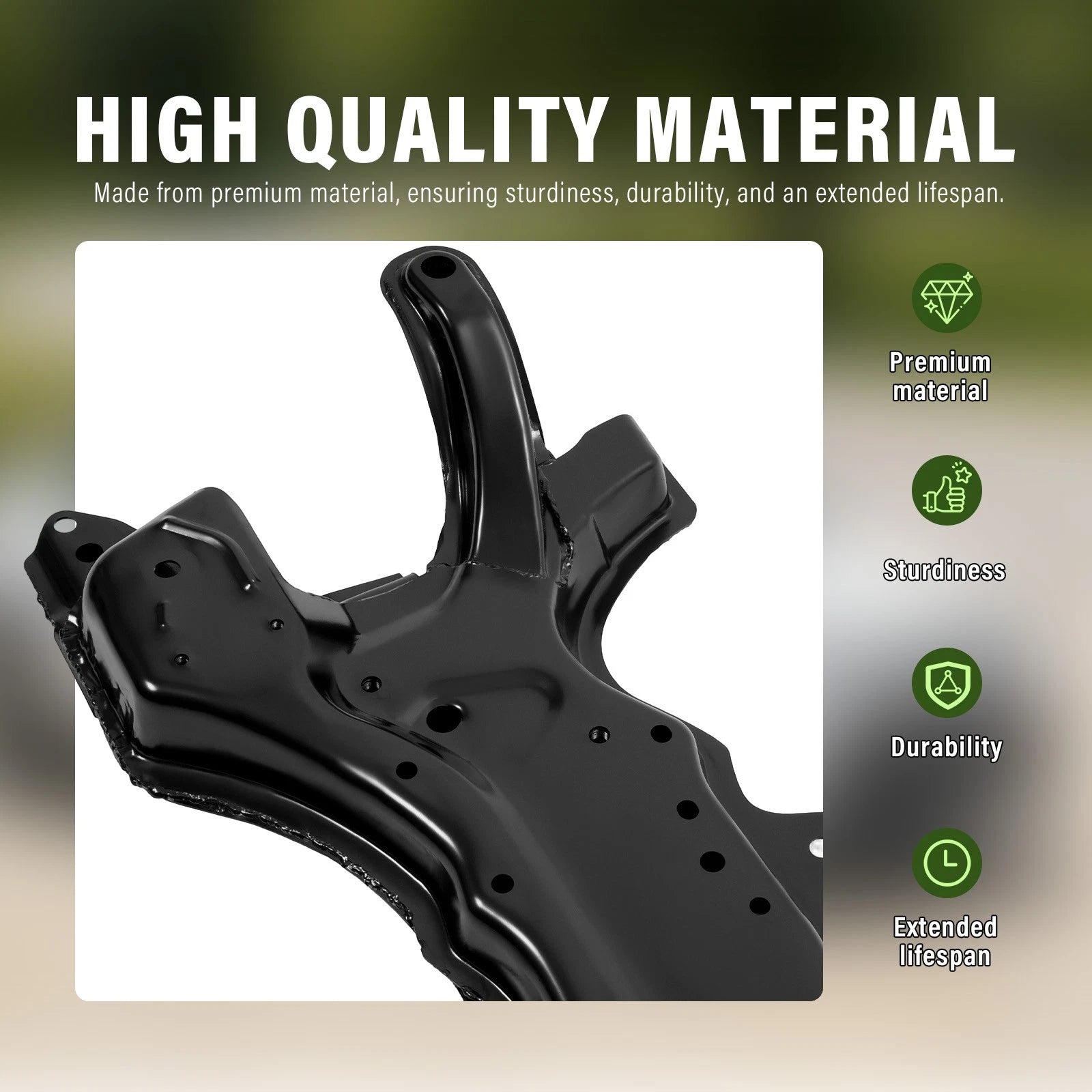 Front Subframe Crossmember for Toyota Corolla (2003–2018), Matrix (2003–2006), Celica (2000–2005)
