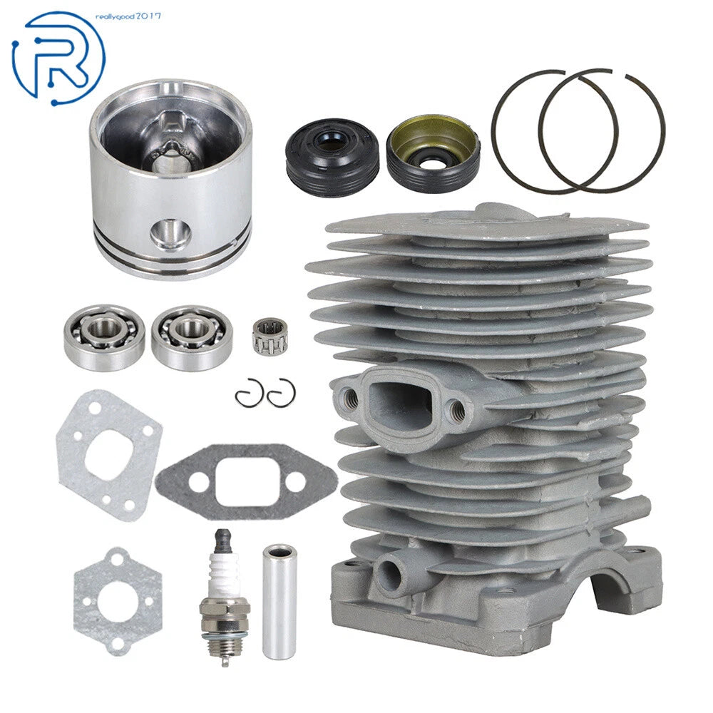 Cylinder Piston Kit for Poulan 2050WT 2055 2175 2250LE 2375 2450 (1990–2000)