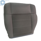 Front Driver Bottom Seat Cover for Jeep Wrangler (2007–2012) Gray Knit Fabric