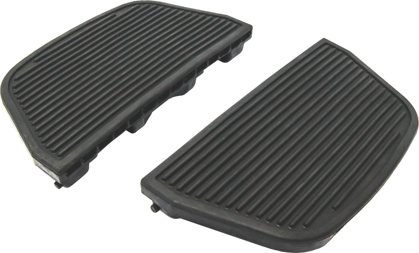 Set of 2 Floorboard Mats for Harley-Davidson FLRT, FLHT (Ribbed)
