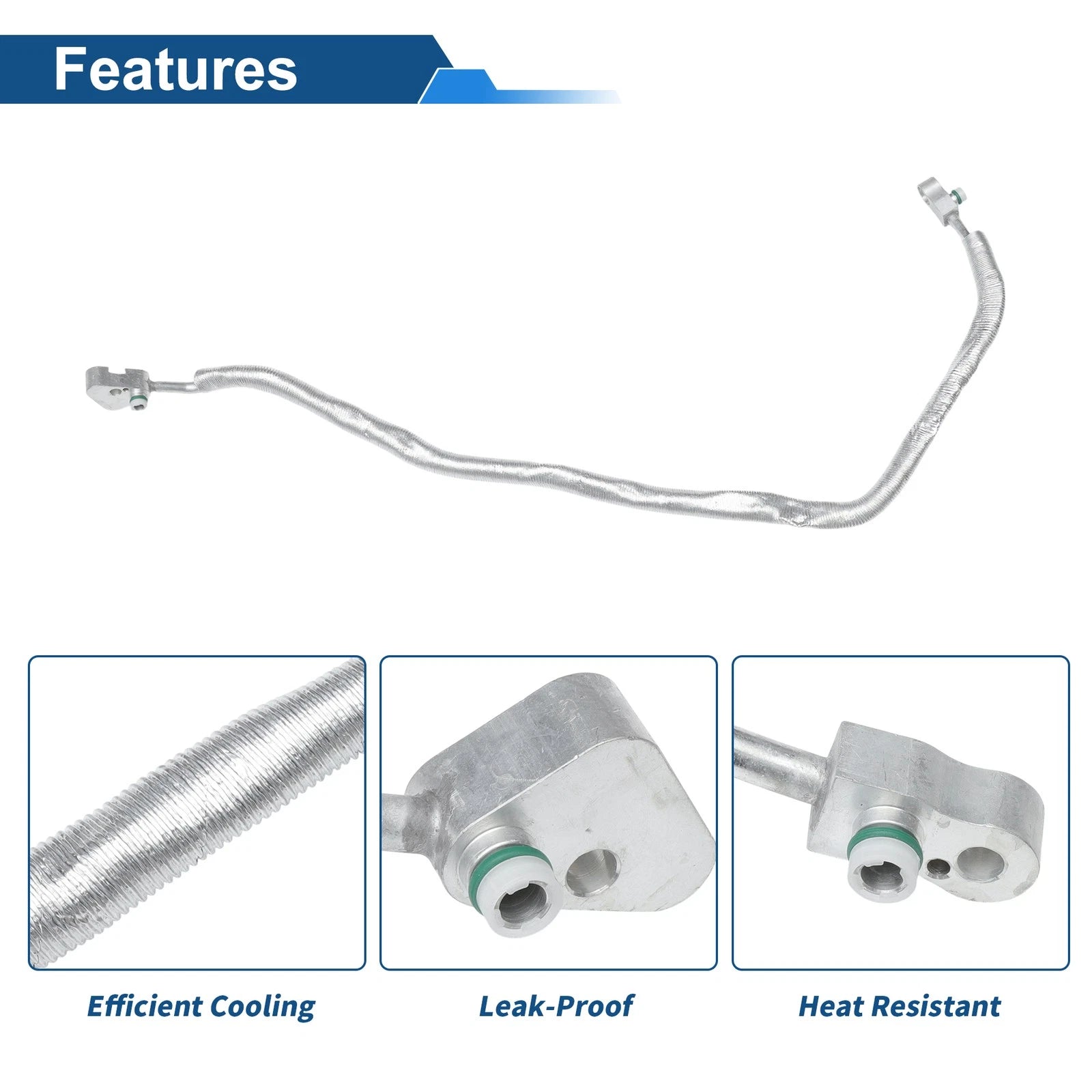 A/C Refrigerant Liquid Hose for BMW X3 (2004–2010) No. 64123455917