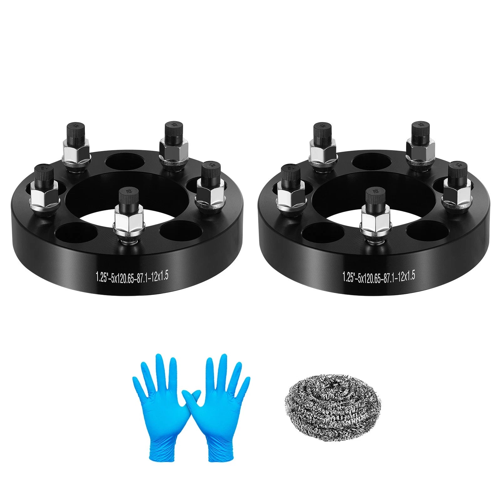2X 1.25" Wheel Spacers for Chevrolet Nova Corvette (YYYY–YYYY)