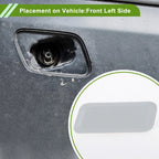 Left Washer Nozzle Cover for Toyota Land Cruiser (2016–2021) 8535460070 Unpainted