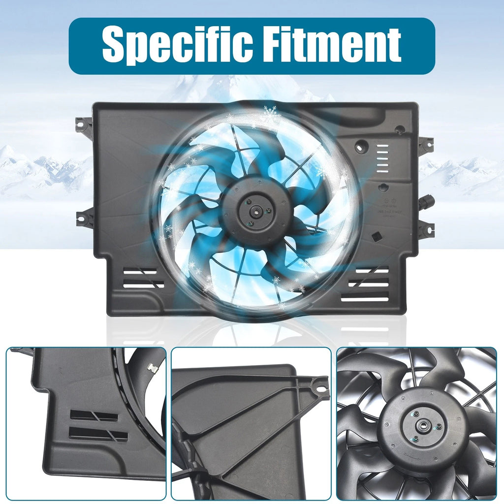 Radiator Cooling Fan Assembly for Kia Forte / Hyundai Elantra (2018–2020)