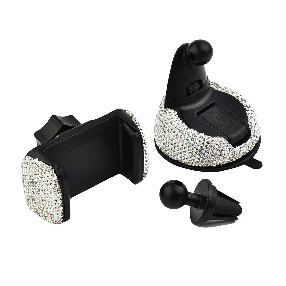 Car Phone Holder Dashboard Stand with Adjustable Clamp for All Makes