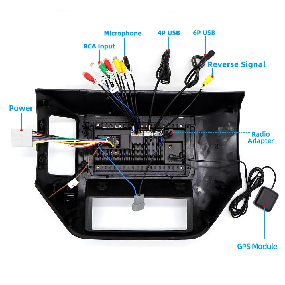 9" Android 13 Car Stereo GPS Navigation for Nissan Patrol GU (2004-2015)