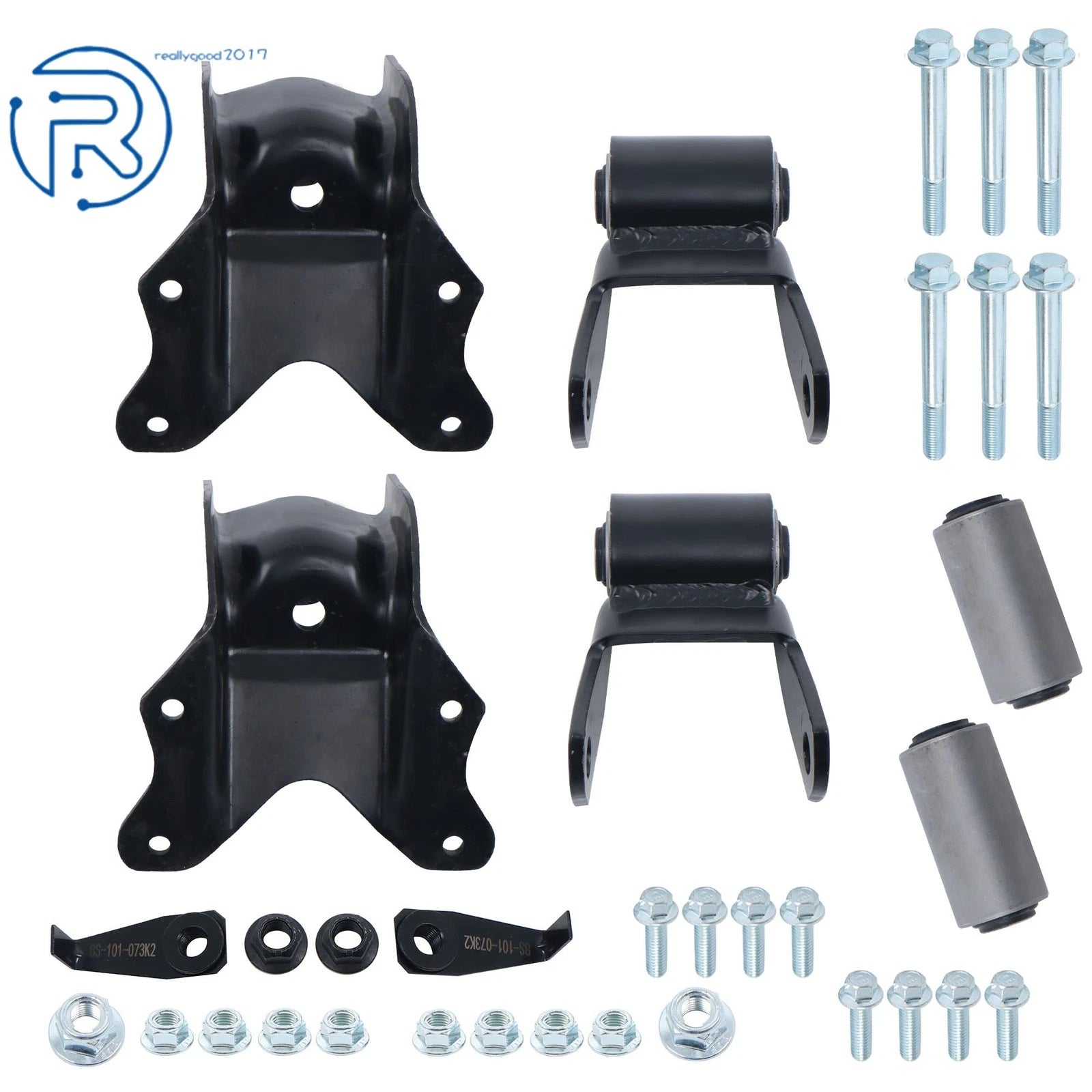 Rear Leaf Spring Shackle Hanger for Ford Super Duty (1999–2007) 722-075 722-018