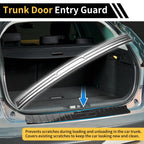 Bumper Guards for Toyota Highlander (2014–2019) Silver Tone 1 Pc