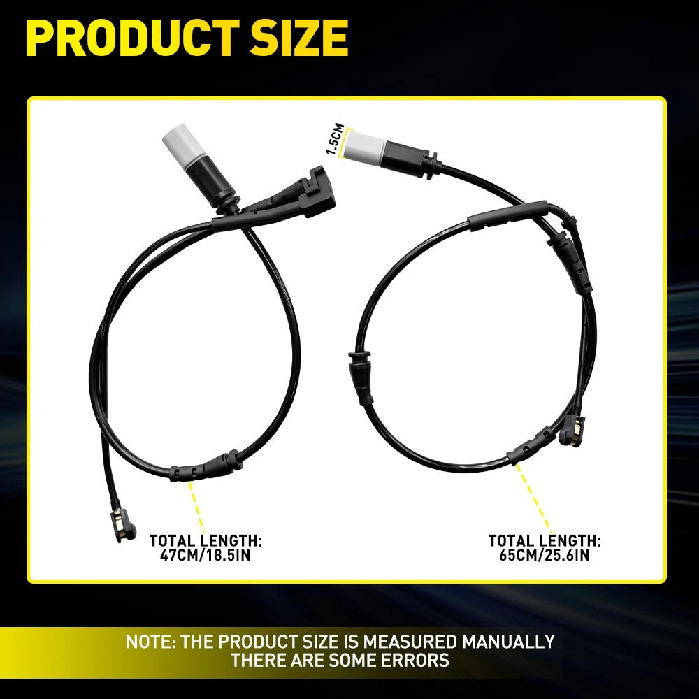 2 Piece Brake Pad Wear Sensor for MINI Clubman Countryman (2008–2021)