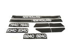 Bonnet Decal Set for New Holland 7840 8240 8340 Tractors