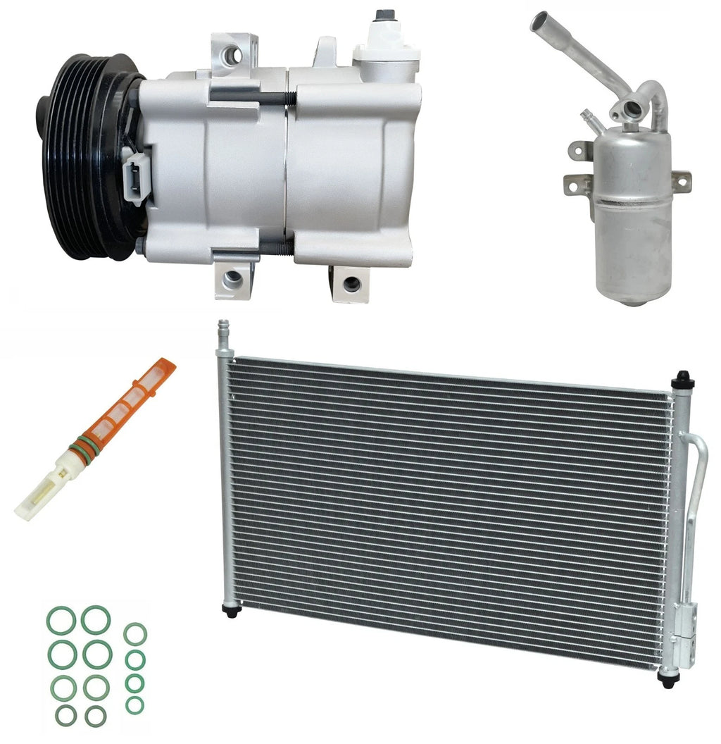 A/C Compressor Kit With Condenser for Ford Focus 2.0L (2005-2007)