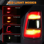 Driver LED Tail Light w/ Blind Spot for Dodge RAM 2500 3500 (2019–2024)