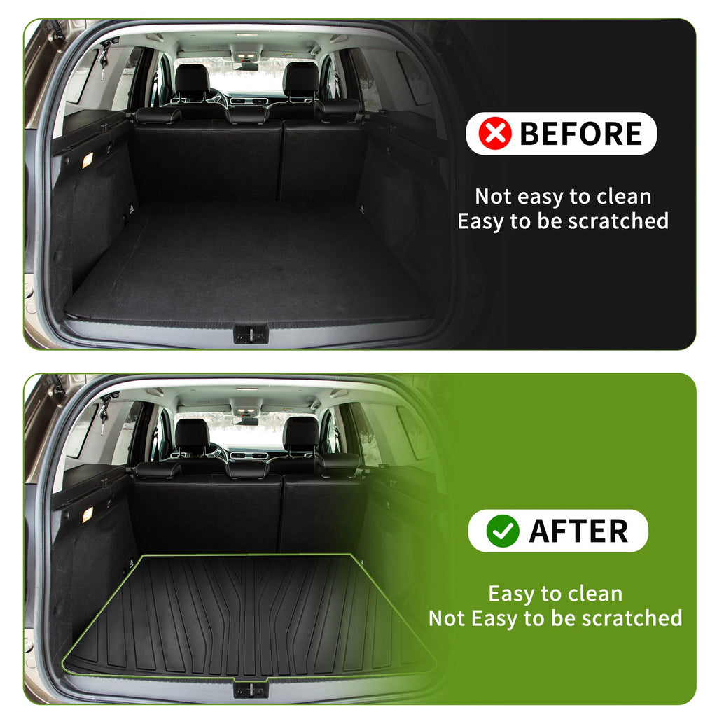 Rear Trunk Mat for Ford Expedition, Lincoln Navigator (2018–2024) TPE Cargo Liner