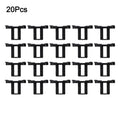 20Pcs Polymer Drainage Clips for Solar Panels (2010–2023)