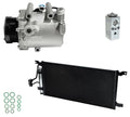 A C Compressor Kit Replacement With Condenser for Oldsmobile Silhouette (2004–2005)