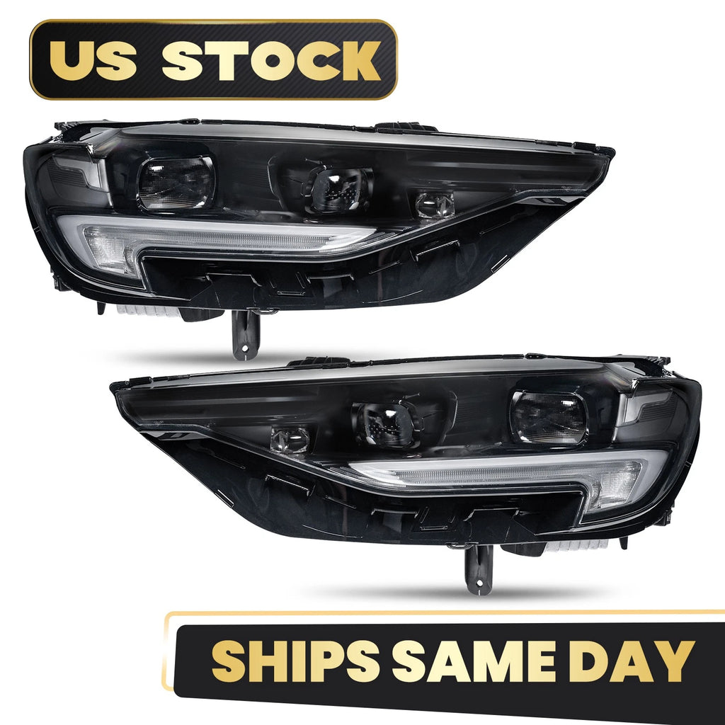 Full LED Headlight Projector Pair for Buick Envision (2021–2023)
