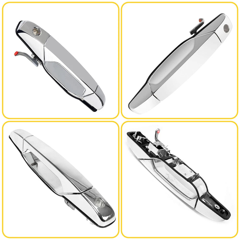 Chrome Outside Door Handle for Chevy GMC (2007–2013) LH