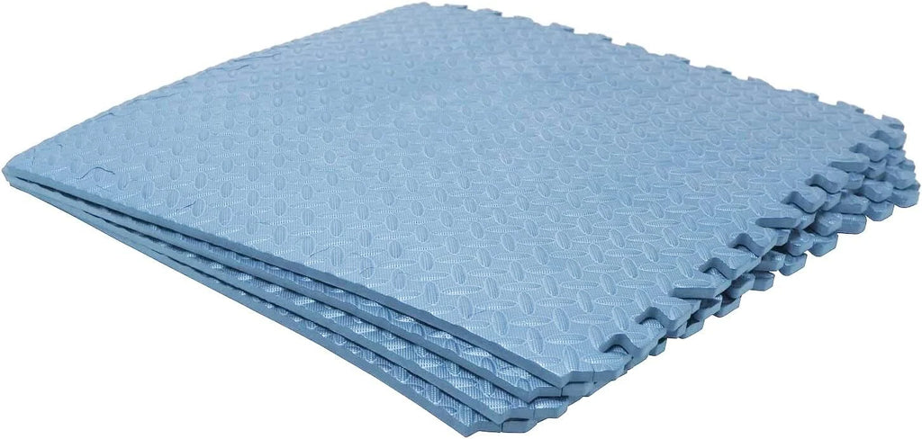 6 Interlocking EVA Foam Exercise Mats for Gym Floor Fitness Yoga