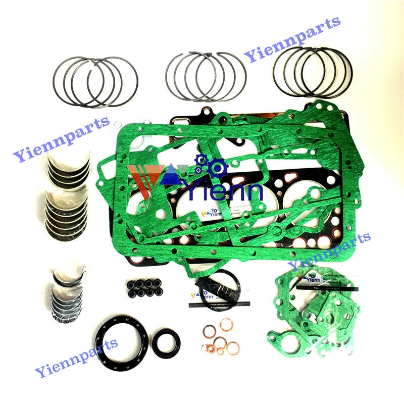 Overhaul Re-Ring Kit for Isuzu NPR NQR W3 W4 W5 (4HE1 4HE1T 4HE1TC)