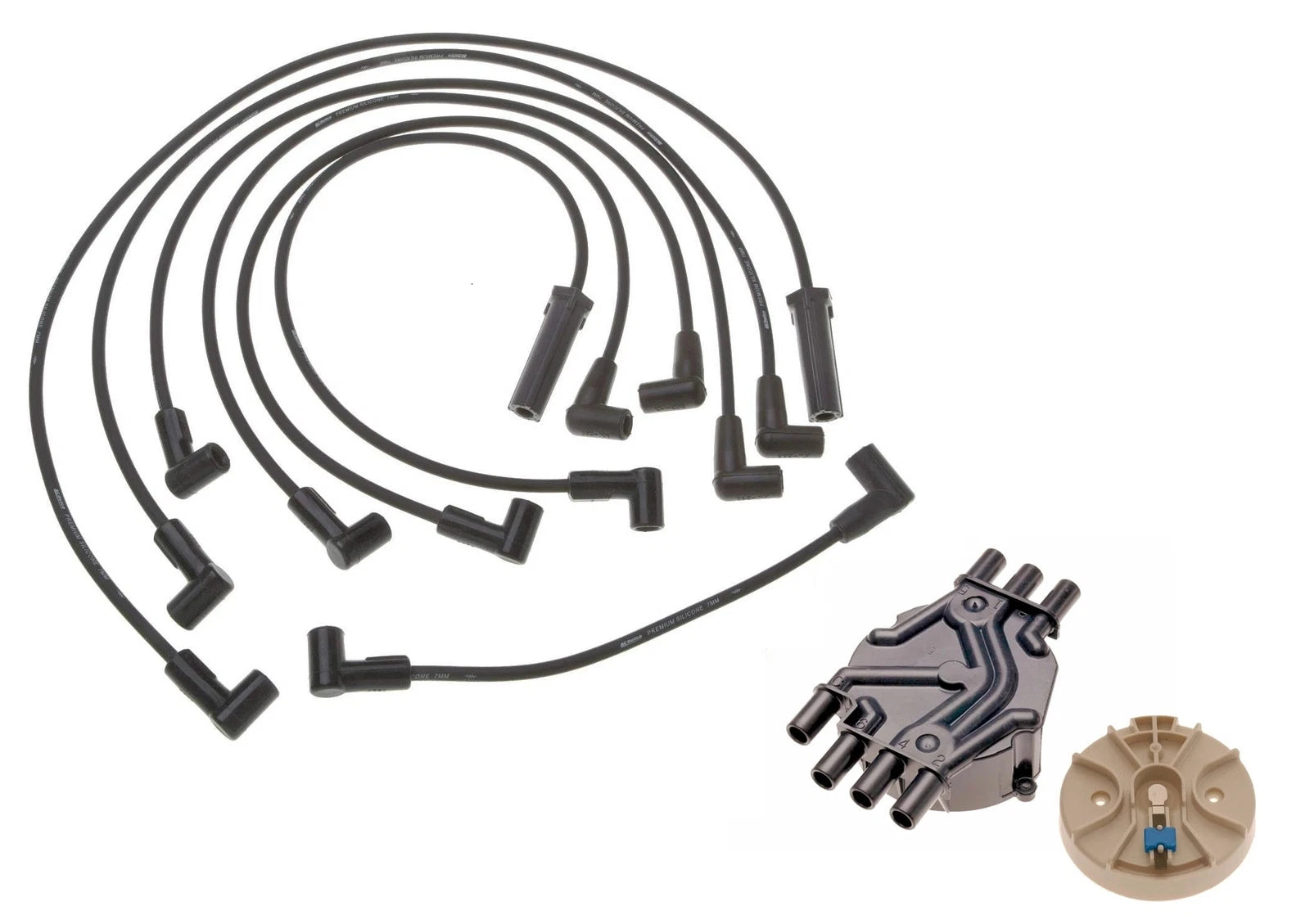 Distributor Cap Wires & Pro Rotor Kit for Chevy S10 GMC Jimmy (1994–2004)