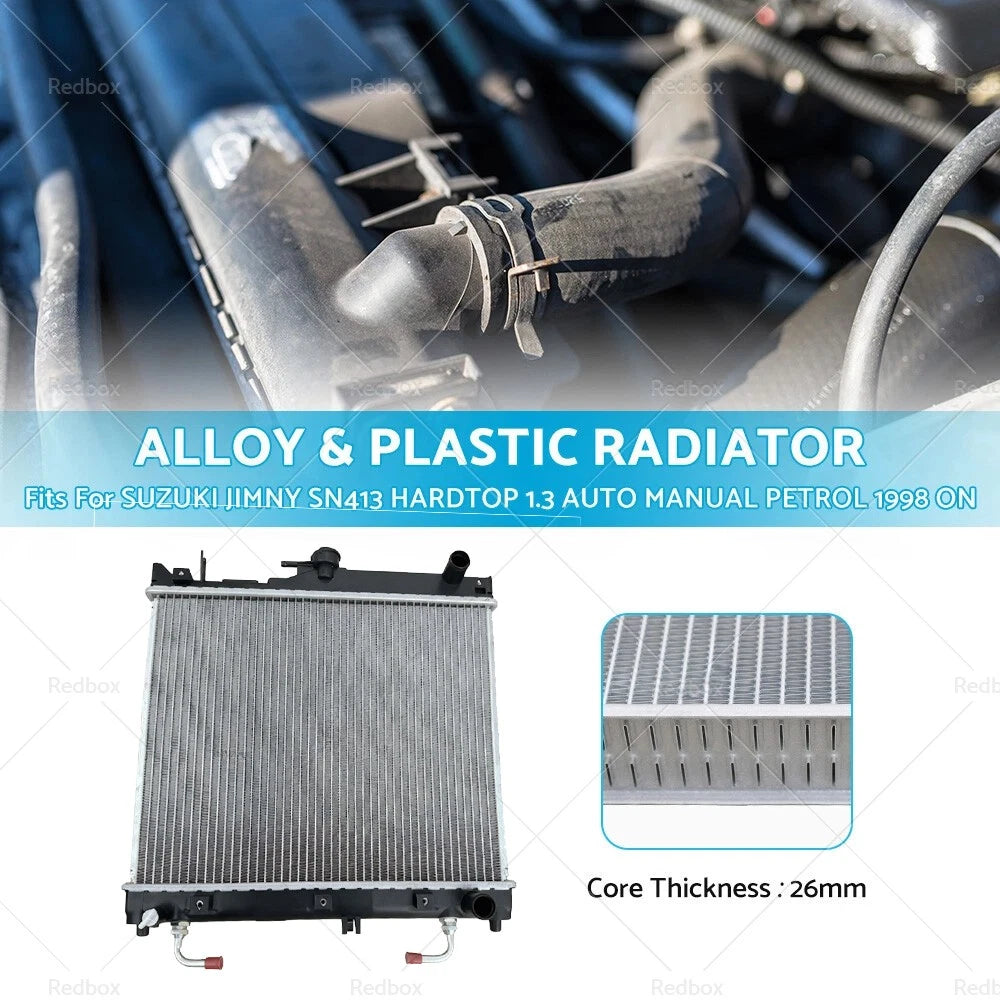 Radiator for Suzuki Jimny SN413 1.3 (1998–Present)