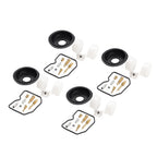 Set of 4 Carburetor Repair Kits for Kawasaki ZX1100 GPZ1100 (1995–1997)