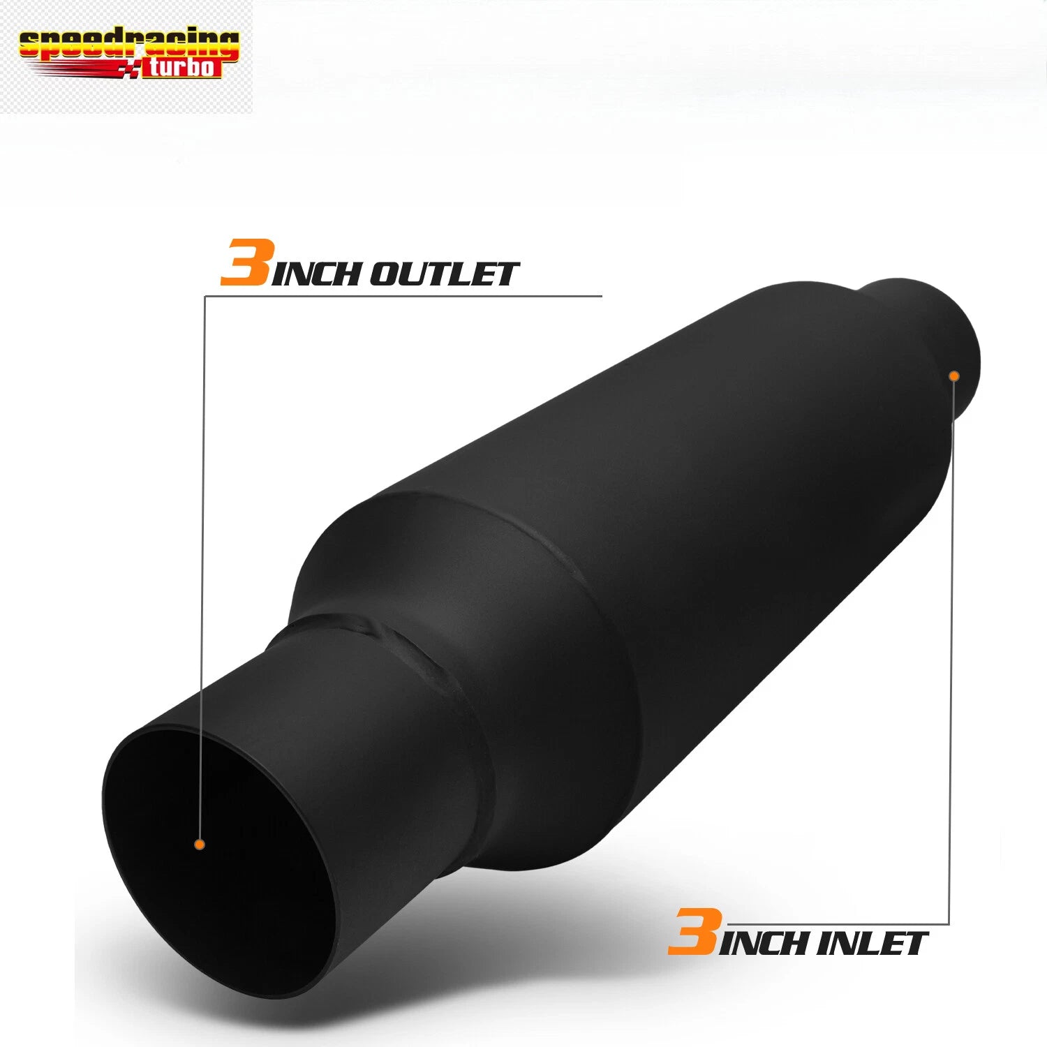 Exhaust Muffler Clamp for EPA 16" Stainless Steel (3" Inlet/Outlet)