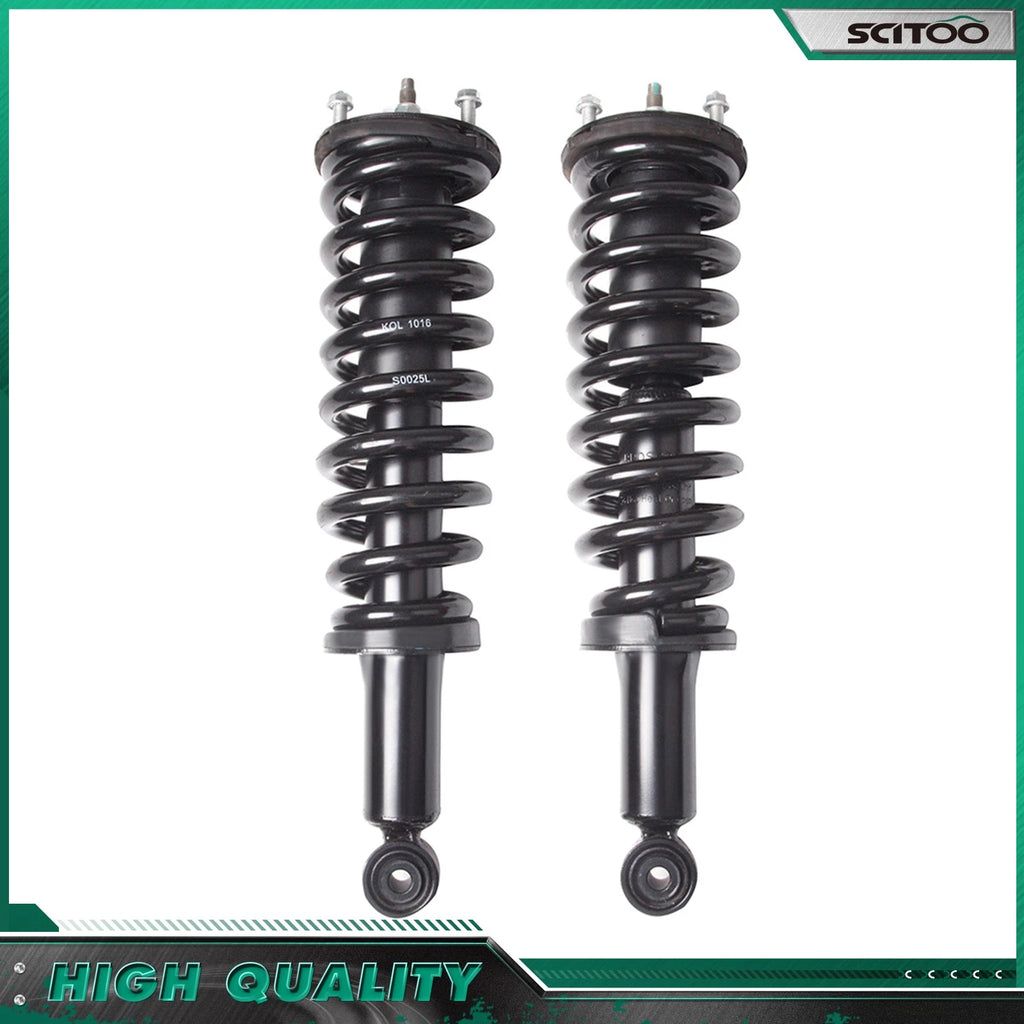 Front Complete Struts Sway Bar Tie Rod End Kit for Toyota Tundra (2003–2006)